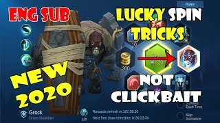 Lucky Spin Tricks Grave Guardian Grock Skin Mobile Legends