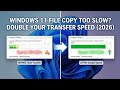 Windows 11 File Copy Too Slow? Double Speed in 5 Minutes (2026)