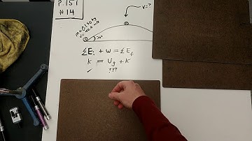 Energy in a thrown baseball: Physics tutorials