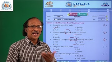 7TH DEC AP CLASS III ENGLISH AMAZING ASSIGNMENT KEY