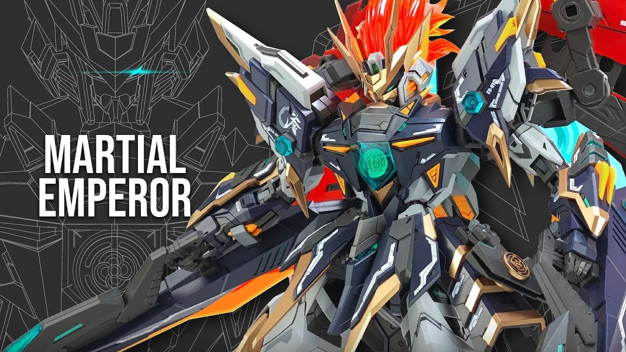 YR-03 Martial Emperor [SNAA Product Preview] USA Gundam TV! - YouTube