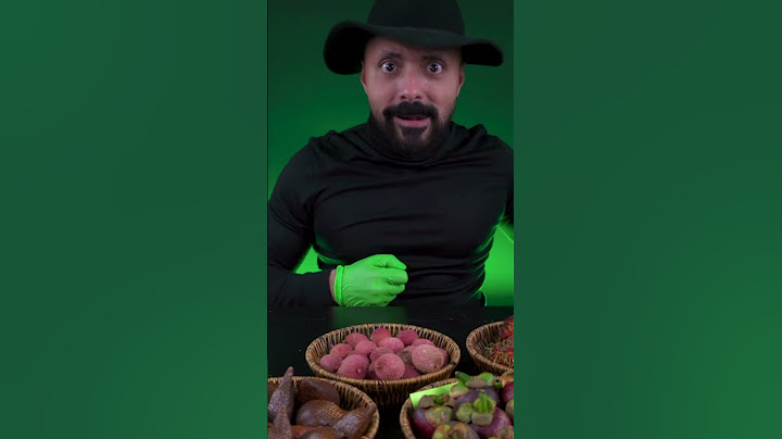 اكلت اغرب انواع الفواكة 🍌🍒بالعالم 🌎
