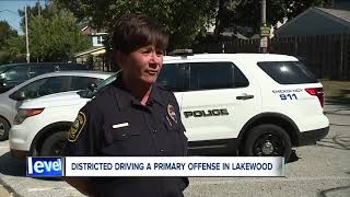 Phones down in Lakewood: most cellphone use while driving will soon be a primary offense