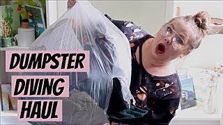 DUMPSTER DIVING HAUL from Old Navy **I'm Pissed Off**