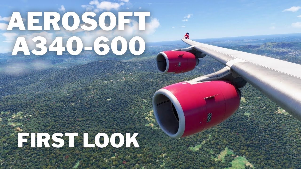 Aerosoft/Toliss A340-600 Pro First Impressions for MSFS