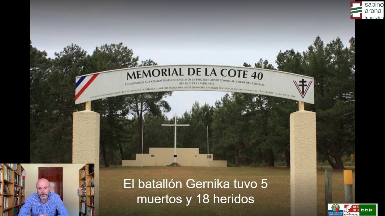 “Coronas de laurel, hojas de roble. La epopeya del Batallón Gernika (1945)". Vídeo