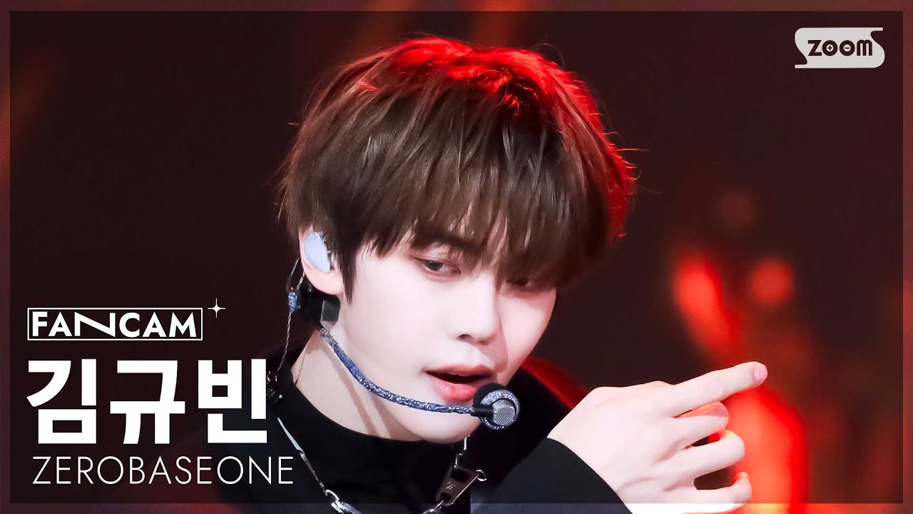 [안방1열 직캠4K] 제로베이스원 김규빈 'Devil Game' (ZEROBASEONE KIM GYUVIN FanCam) @SBS Inkigayo 250302