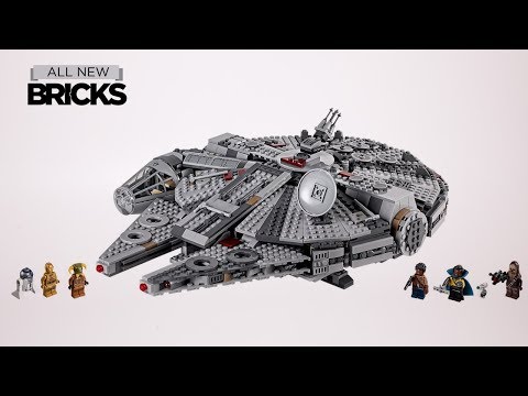 LEGO STAR WARS 75192 Millennium Falcon - Speed Build for Collecrors - Biggest Lego Set Ever. 