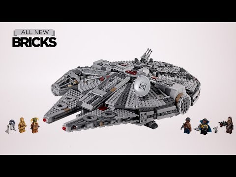 Lego Star Wars 75257 Millennium Falcon Speed Build