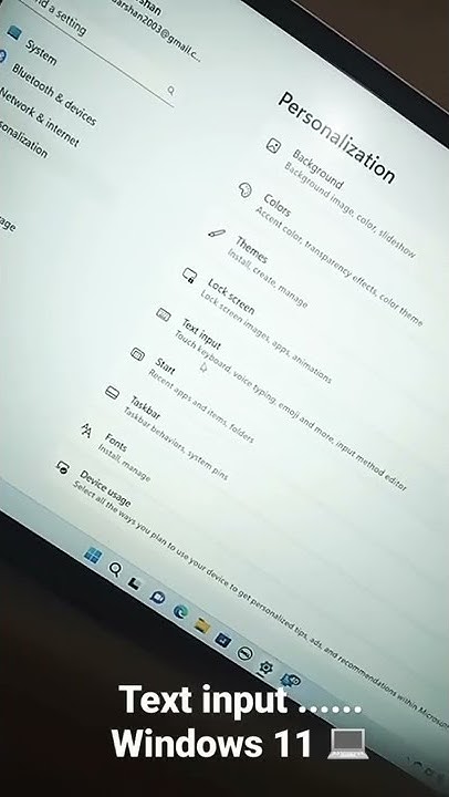 Text input...... windows 11 💻 - YouTube