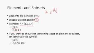 Sets - Discrete Math Structures Lesson 4