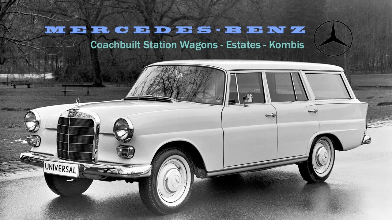 The History of Coachbuilt Mercedes Station Wagons 427 History YouTube