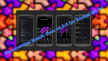 Resurrection Remix official Oreo v6.0.0 for Xiaomi Mi A1