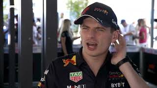 F1 2022 French gp Max Verstappen interview