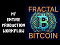 Production workflow of my new show fractal bitcoin and audio  pes 249