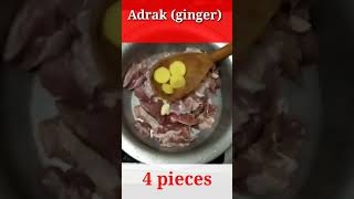 Namkeen Gosht Recipe in 1 minute By Marvellous Food | #shorts