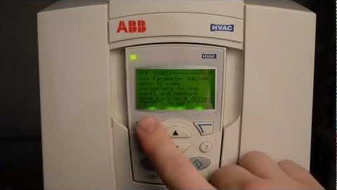 ACH550 Parameter Backup