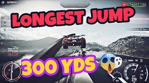 Need For Speed : Rivals - LONGEST JUMP!! (WORLD RECORD?!)