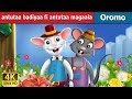 Antutaa badiyaa fi antutaa magaala  town mouse and country mouse story in oromo  oromo fairy tales