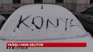 Kar geliyor! Konya'da hava durumu Resimi