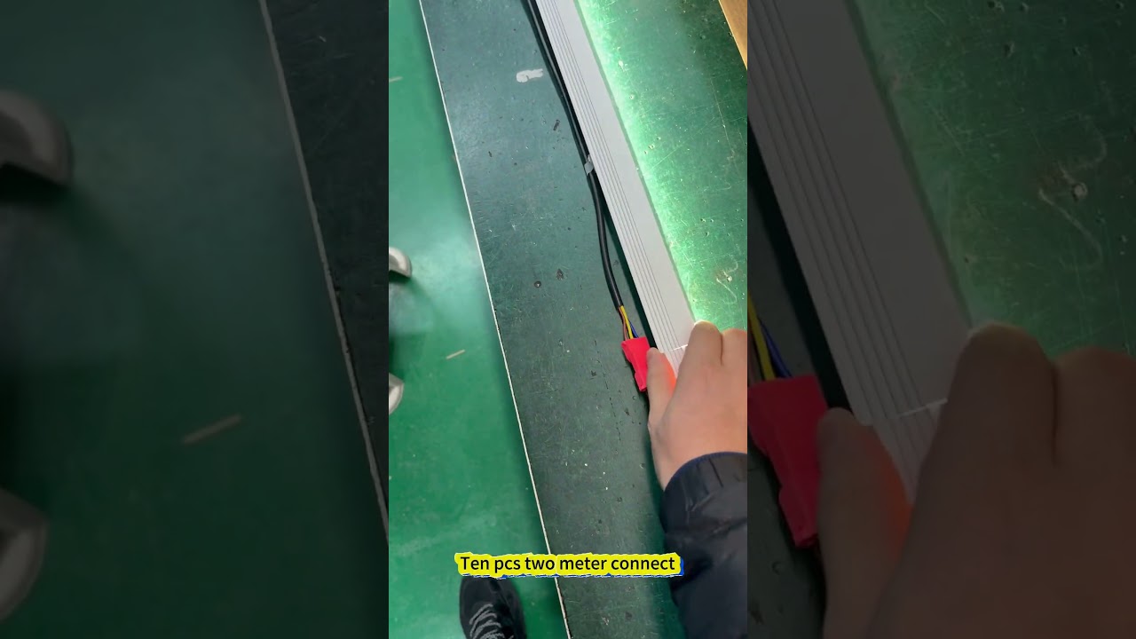 Led linear light fast connect,roll pc design 