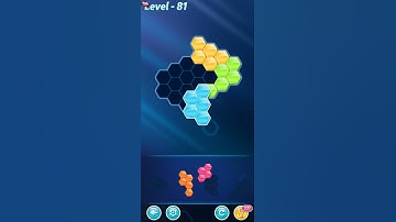 BLOCK! Hexa Puzzle! 5 Holic Level 81 (Rotate) - Lösung Solution Walkthrough