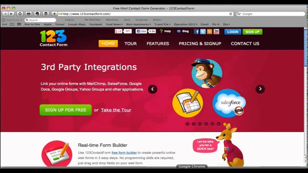 123contact form easiest web form builder youtube online contact form generator