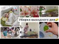 УБОРКА ВЫХОДНОГО ДНЯ🧺🧹🧽🧼 / УБИРАЙСЯ ВМЕСТЕ СО МНОЙ 🤗 / НЕКАЧЕСТВЕННЫЕ ПРОДУКТЫ В &quot;МАГНИТЕ&quot;🤢🤮