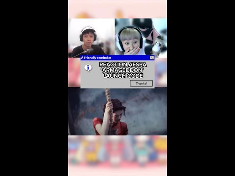 aespa 에스파 'Armageddon' Launch Code REACTION!!! #kcultduo