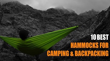 Top 10 Best Hammocks for Camping and Backpacking 2019 #Hammock
