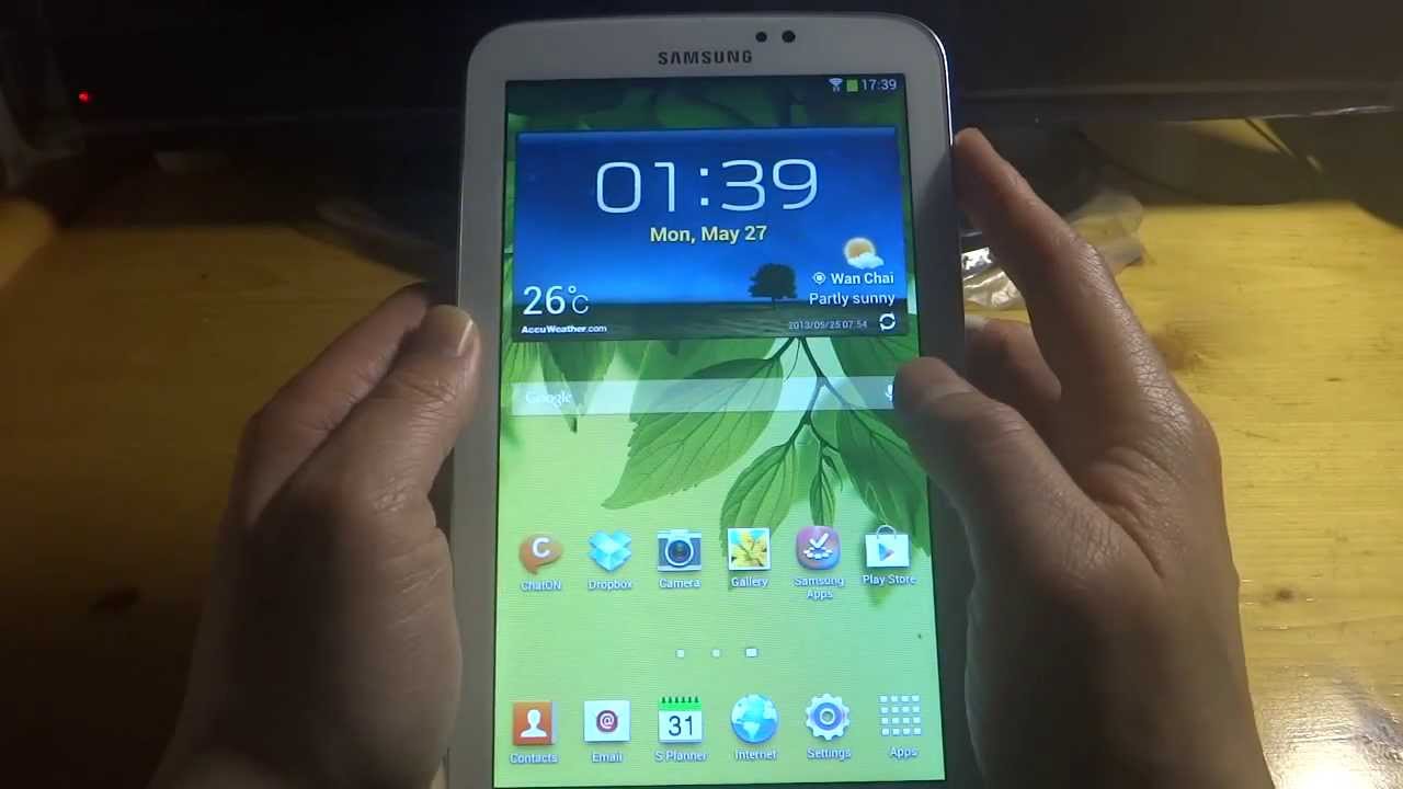 Samsung Galaxy Tab 3 T210 7.0 wifi Test 1
