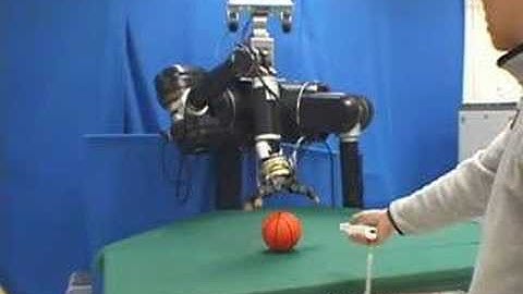 Wii-mote control Humanoid Robot