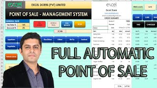 Point of Sale (POS) Software In Microsoft Excel with Dynamic Menu Selection | POS | EXCEL screenshot 2