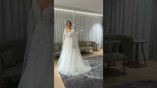 WEDDING DRESS TRY ON #1  - WHAT DO WE THINK???