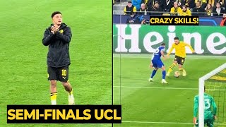United fan congratulated JADON SANCHO for reaching semi-finals UCL | Manchester United News