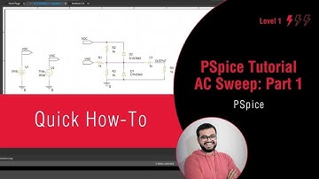 PSpice Simulation Tutorial: AC Sweep Analysis, Part 1