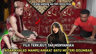 FUJI TERKEJUT❗AISAR KHALED MAMPU ANGKAT BATU MISTERI DIPADANG,HANYA HATI YANV BERSIH..