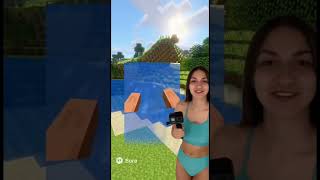 Научить плавать ?😏👌 #sora #memes #sora2 #minecraft #майкрафт #funny