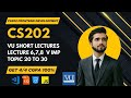 CS202 Short Lecture 6,7,8 | Fundamental Of Frontend Development  | Midterm Lectures | Vu Short Lec