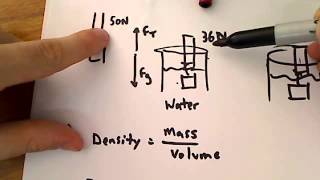 Buoyancy Density Group Problems Question 1