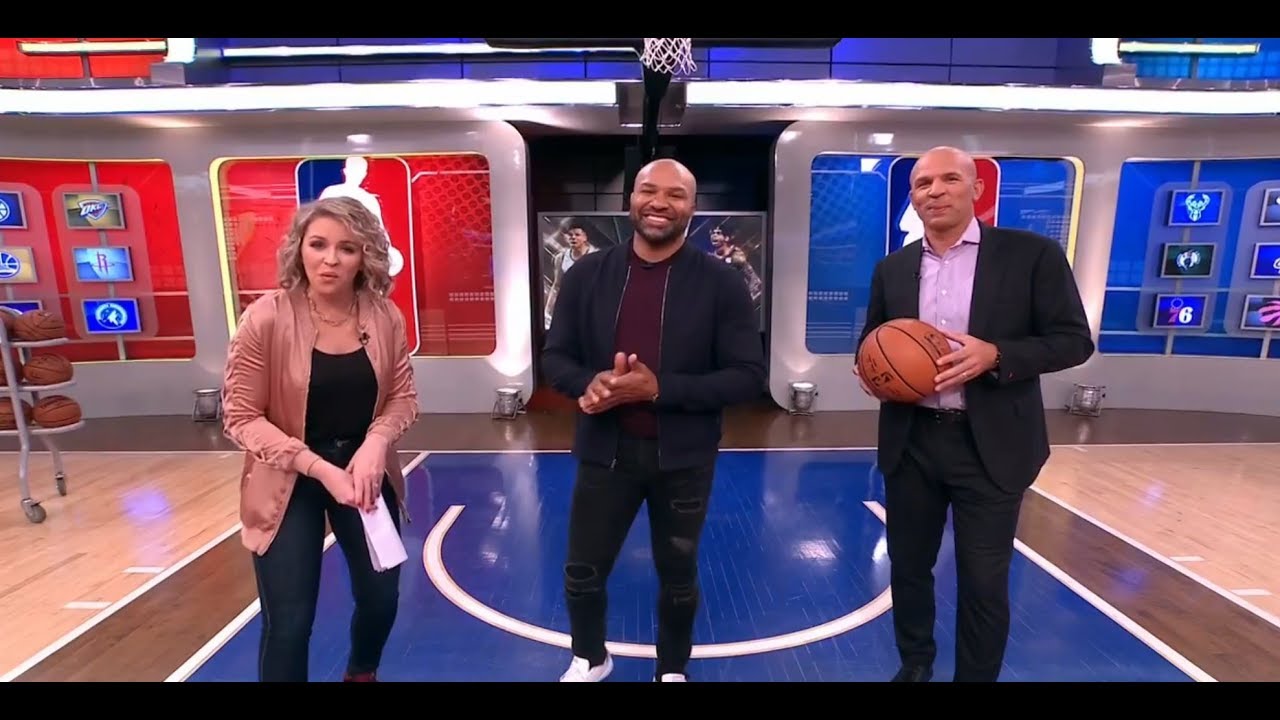 Talking Giannis and Kristaps on NBA TV · The Official Web Site of Derek Fisher . Analyst 