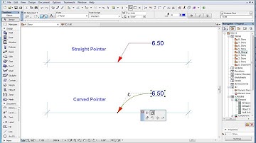 How Dimension Text Pointer Geometry is Constructed in ARCHICAD