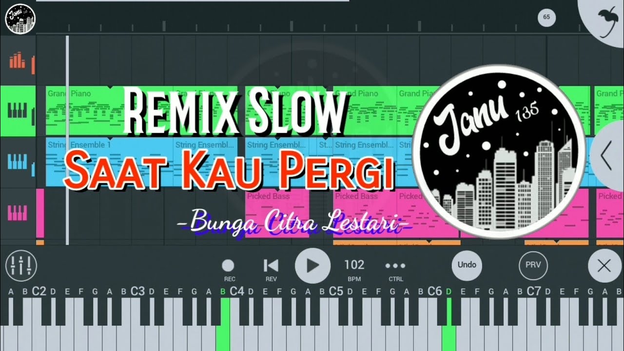 DJ Saat Kau Pergi (BCL) Remix Slow Terbaru 2020 - FL Studio Mobile