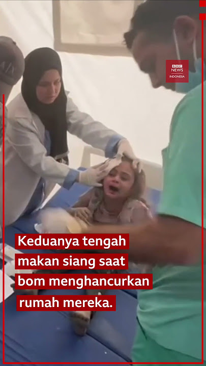 Momen kakak-adik di Gaza bertemu kembali di rumah sakit usai serangan udara Israel #shorts
