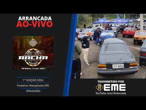 AO-VIVO -  Racha Barril - 1ª Edição 2026 - Arrancada de Carros e Motos em Frederico Westphalen/RS