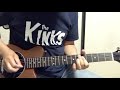 The Grooversの「美しき人よ」のギターソロを弾いてみた