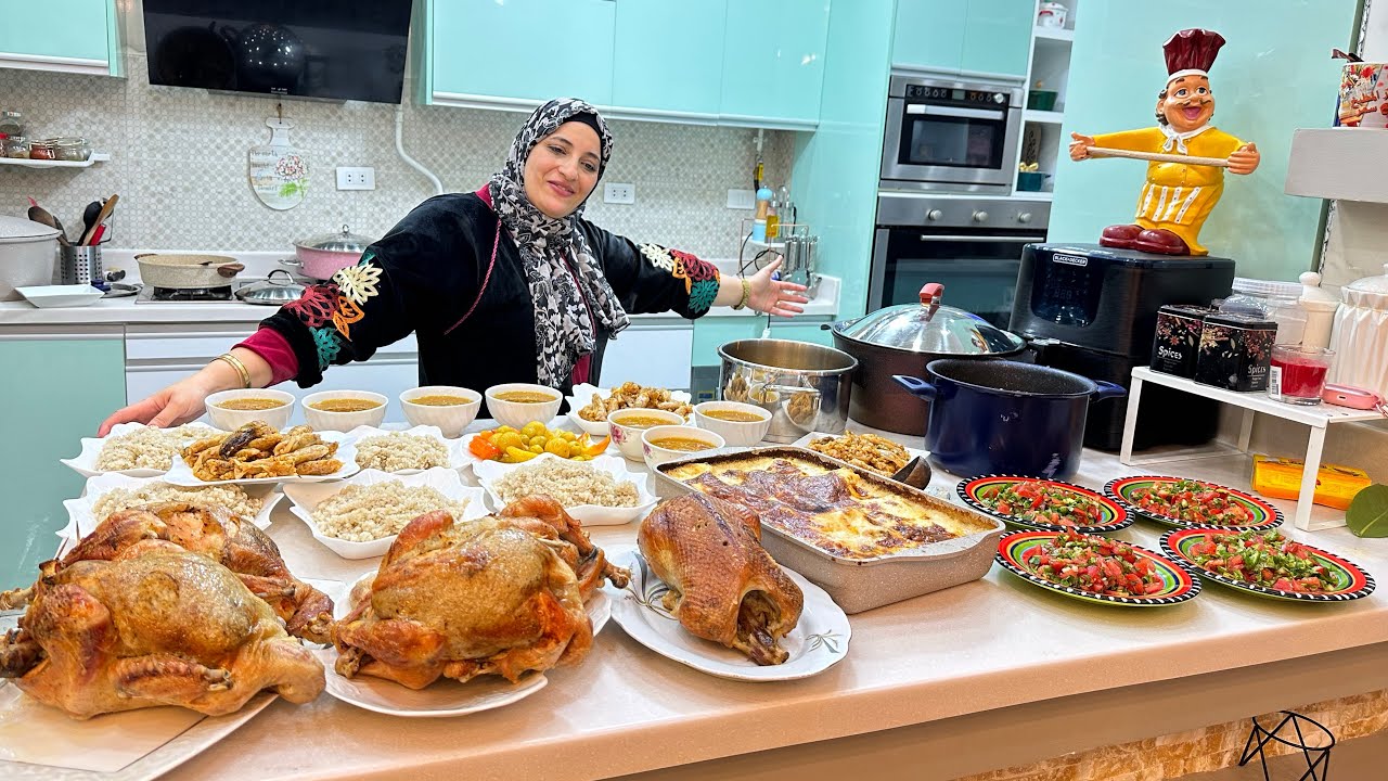 عملت ليهم وليمه اصل مش اي حد النهارده ست الكل مع اهل جوزي بيقولي شرفتيني