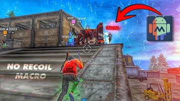 Free Fire No Recoil Macro Settings | Best Android MacroDroid Tutorial 🇧🇷