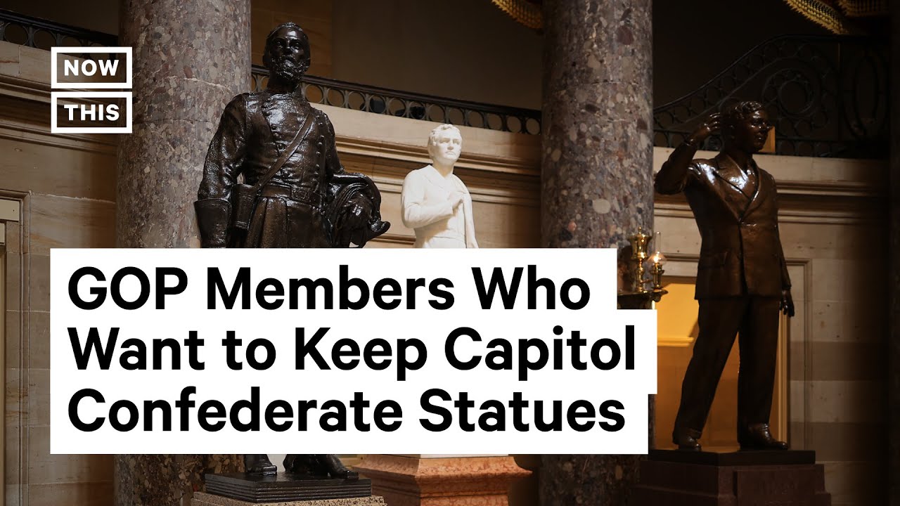 120 Republicans Vote Against Capitol Confederate Statues Removal YouTube