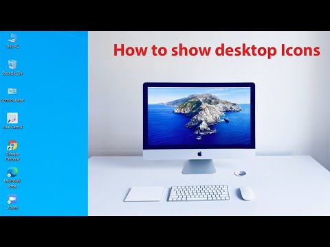 Video: Yuav Ua Li Cas Hloov Lub Desktop Icon